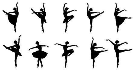 Silhouettes of Grace AI Generated