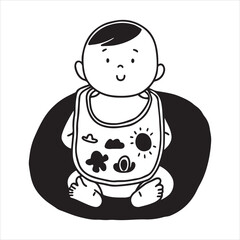 Adorable and Stylish Feeding Bibs for Newborns and Toddlers