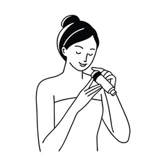 woman-holding-tube-squeezing-lotion-moisturizing-c.eps