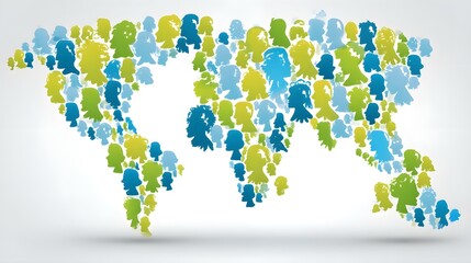 Obraz premium participating in global learning through cloud platform