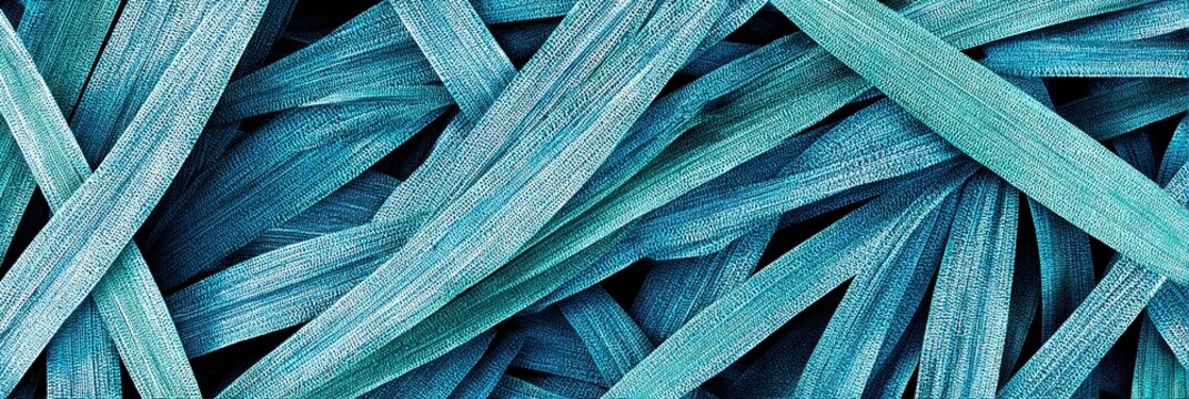overhead photo of fresh blue grass 