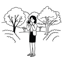 young-woman-photographer-holding-camera-photograph (2).eps