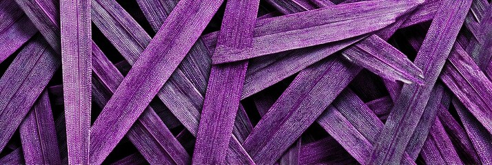overhead photo of fresh purple grass -