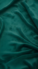 Seamless emerald green velvet fabric texture with soft and rich surface. Perfect luxury textile background for branding, packaging, digital artwork, and upscale design projects.