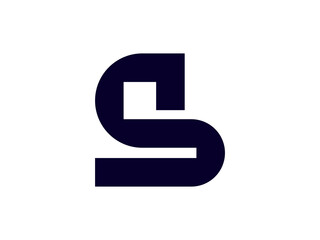 Abstract S Letter Logo Design
