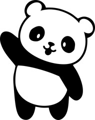 pandas are cute and adorable