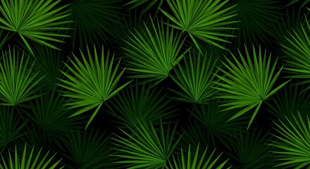 Obraz premium Emerald Canopy's Embrace