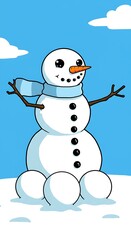 Frosty's Cheerful Day
