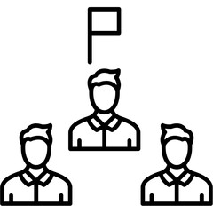 Group Goal Map Icon