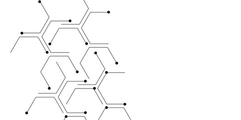 Grey white Abstract technology background, Hi tech digital connect, Minimalist Hex Digital Background Sci-Fi Hex Pattern Overlay