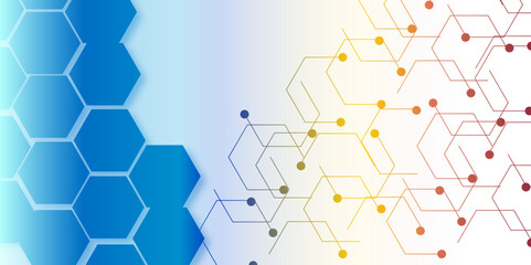 Abstract vector blue technology concept. background illustration, . Flow of particles. Cyber technology illustration. 3d rendering