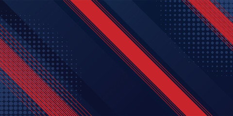 Abstract red blue background. Red abstract wavy presentation background. Vector illustration