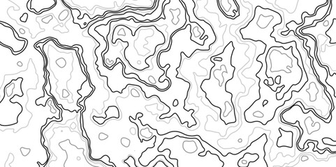 Contour abstract background. Topographic map. Vector illustration.