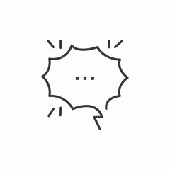 comic style explosion icon sign vector