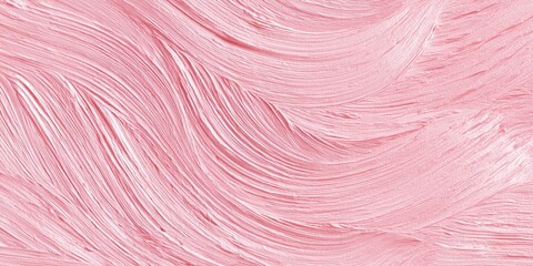 Obraz premium Light pink handmade paper texture with vertical streaks and fibrous look 