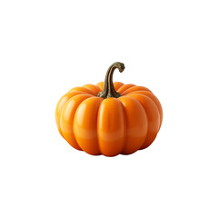 Obraz premium A small orange pumpkin