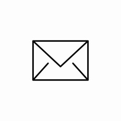 envelope for letter icon sign vector