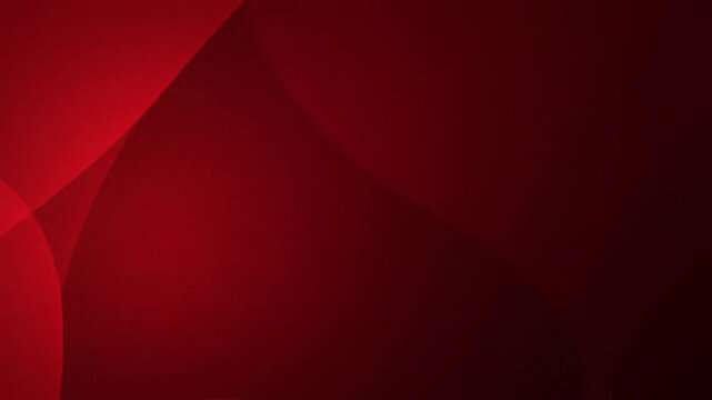 Deep red monochromatic gradient abstract background. Simple uniform red color transition wallpaper. Minimalist dark to light red textureless backdrop.