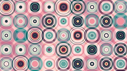 circle motif, circle pattern, symmetrical, circle lines, wall wallpaper, HD