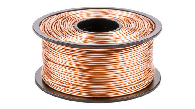 Roll of Copper Wire for Electrical Applications and Craft Projects