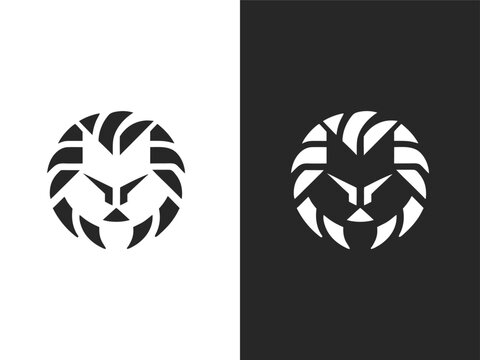 Geometric Animal Head Logo for Sports Teams &ndash; Modern Mascot, Wildcat Head Icon for Teams, Esports Animal Mascot Design, sport icon, new