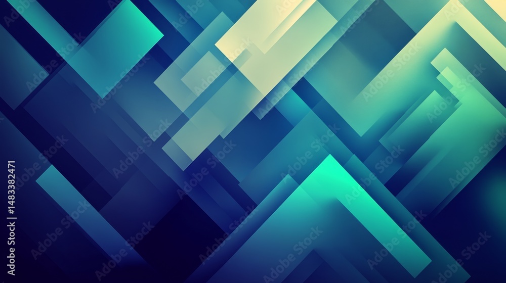 Poster dynamic digital arrows intersecting in a sleek background abstract concept design for modern visuals