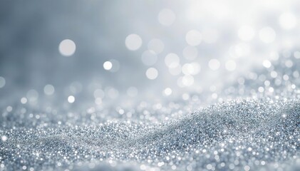 Silver glitter texture, sparkling background, metallic shine, festive backdrop , glowing, silver
