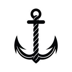 Nautical Anchor Rope Symbol Maritime, Seafaring, Ocean, Sailing, Ship