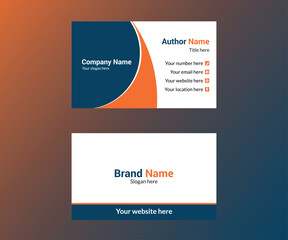 Professional Business Card  Design