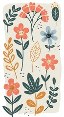 Blooming Hues & Organic Lines