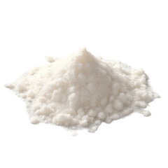 A pile of white powder
