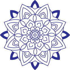 Colorful and Luxury Vector Mandala Design Eps