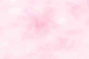 Soft pastel watercolor background with dreamy cloud