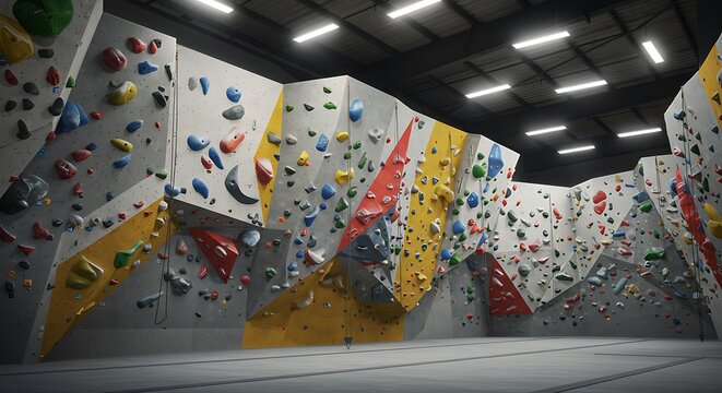 Ascendancy: Indoor Climbing Walls AI Generated