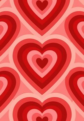 Crimson Heartbeat Rhythm AI Generated
