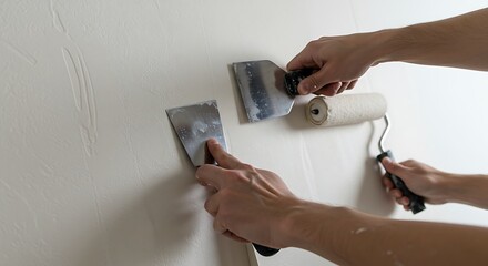 Textured Walls, Patient Hands