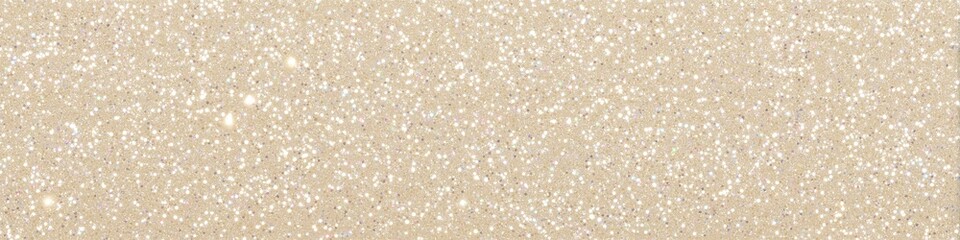 Cream glitter background with copyspace for banner and card design