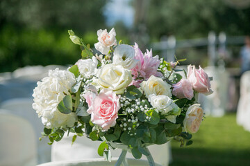 allestimento per matrimonio o eventi
