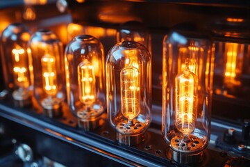 Warm Glow of Vintage Vacuum Tubes