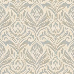 Subtle Hues, Damask Dreams AI Generated