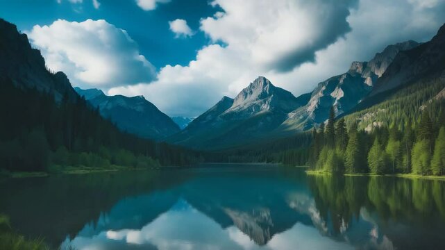 The magnificent Mountains.