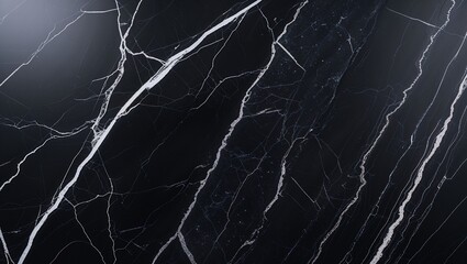 Rich Black Stone Macro Pattern with Organic Veins, Great for Digital Backgrounds, Product Mockups, and Print Designs

