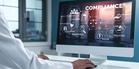 Compliance system for brisk online corporate business to meet quality standard