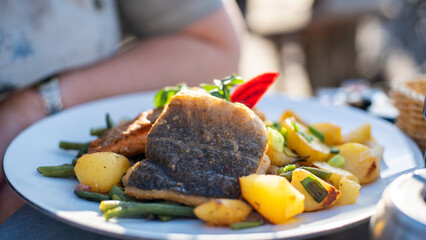 Fischplatte Fisch Restaurant