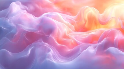 Obraz premium Abstract multicolored fluid forms in motion.