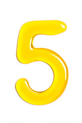 Naklejka premium Number 