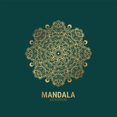 Luxury Mandala background design template