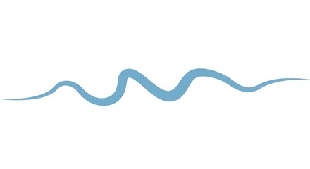 Light blue wavy line graphic