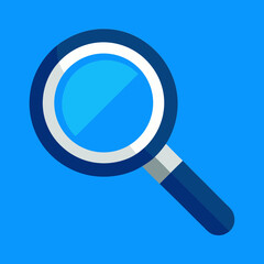 vector magnifying glass icon