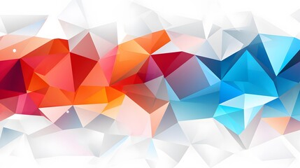 Obraz premium Professional Geometric Abstract Design Background with Colorful Rectangle Shape for Graphic Design Projects